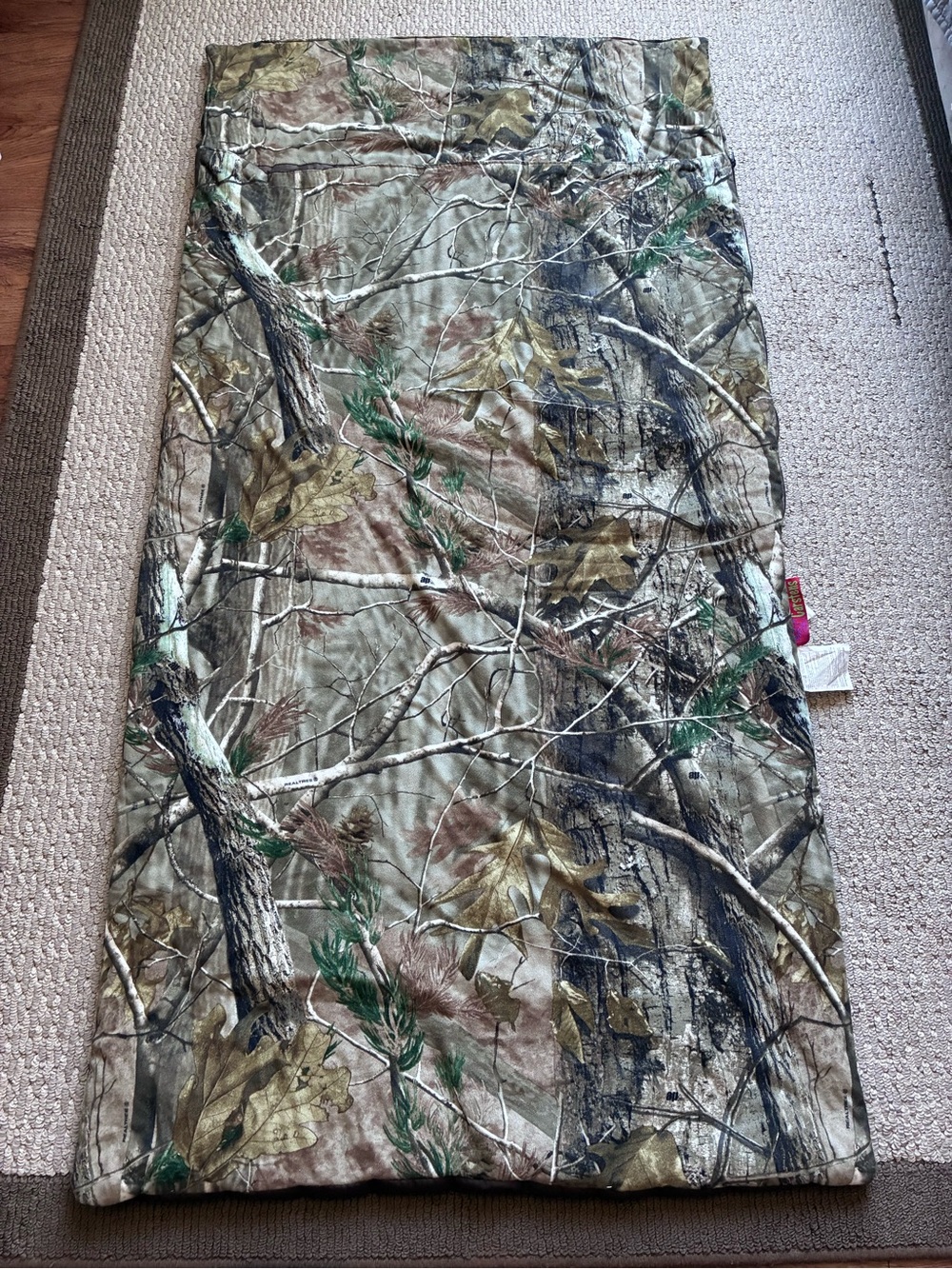 Realtree Camo Kids Sleeping Bag - Youth Camouflage Camping Gear From Carstens